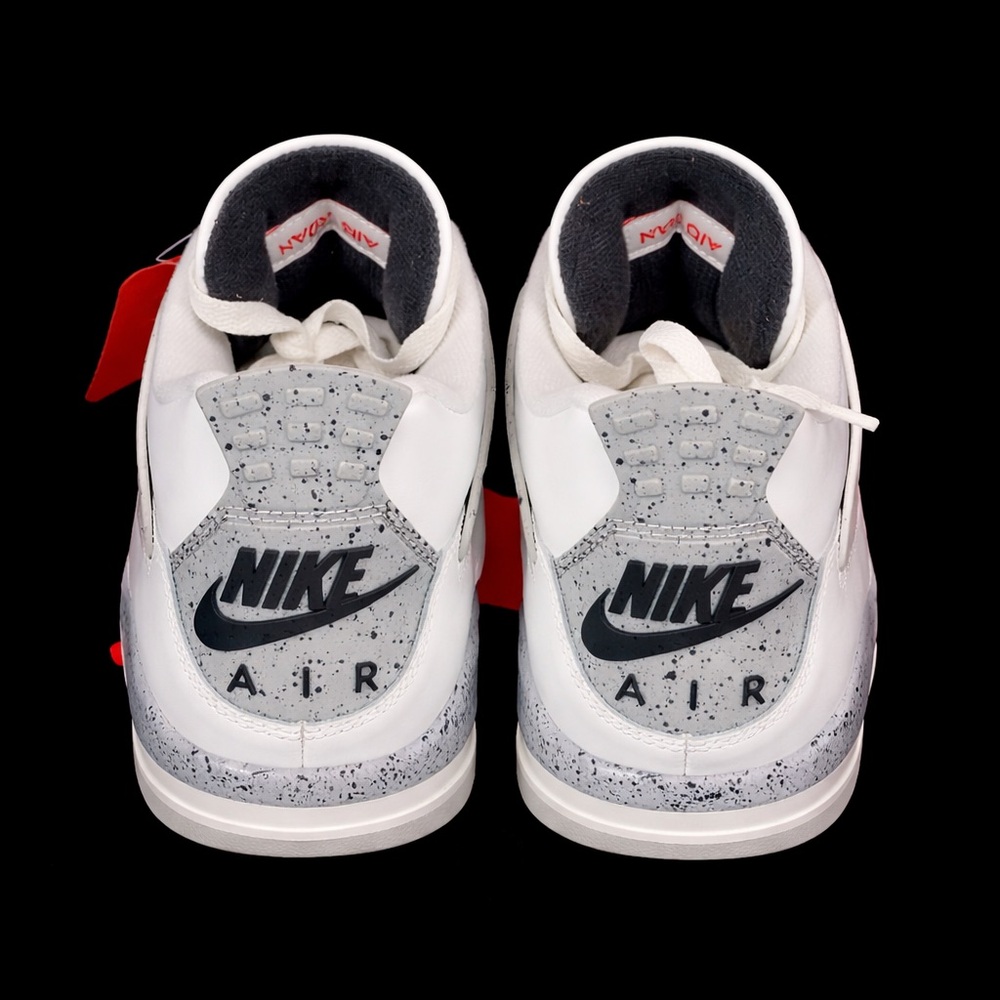 Nike Air Jordan White Cement 4 size 8.5 - Picture 4 of 6